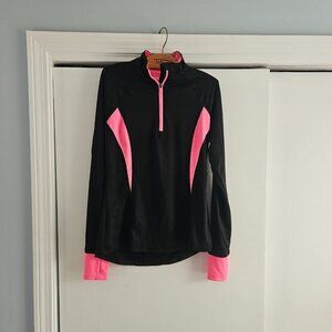 Tek Gear Active Lightweight Black Pink Medium Jacket